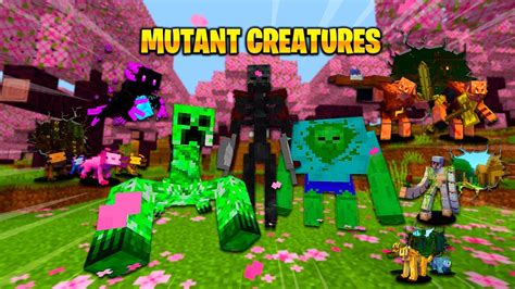 EL MEJOR MOD DE Criaturas Mutantes PARA MINECRAFT PE 1 19 Addon YouTube