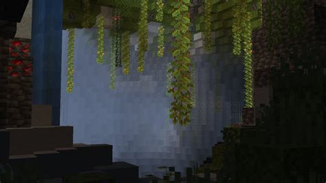 Minecraft Snapshot 21w10a Lush Caves And Shaders Youtube