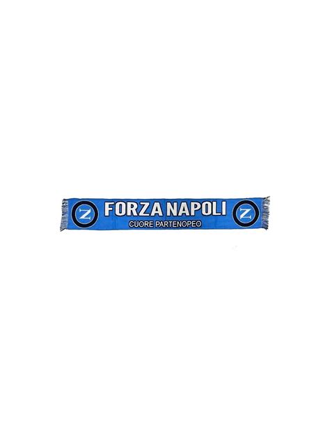 Sciarpa Cuore Partenopeo Azzurra Ssc Napoli