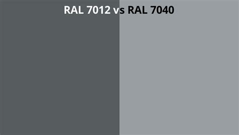 Ral 7012 Vs 7040 Ral Colour Chart Uk