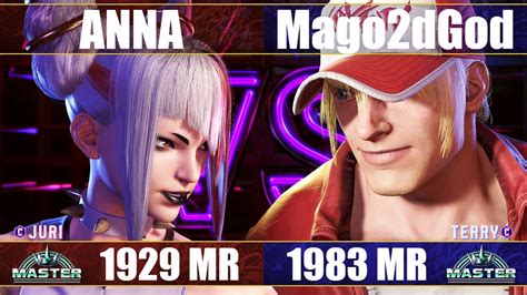 スト6ANNA vs マゴ ジュリ vs テリー SF6 ANNA vs Mago Juri vs Terry YouTube