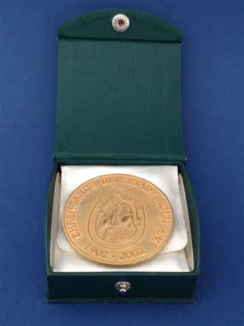 EHRENGARDE ORDEN MEDAILLE 2002 Kölner Karnevalsorden Karneval Köln 2024