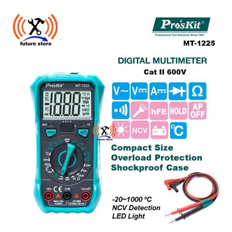 Jual Proskit Mt Multitester Digital Ncv Detection And Led