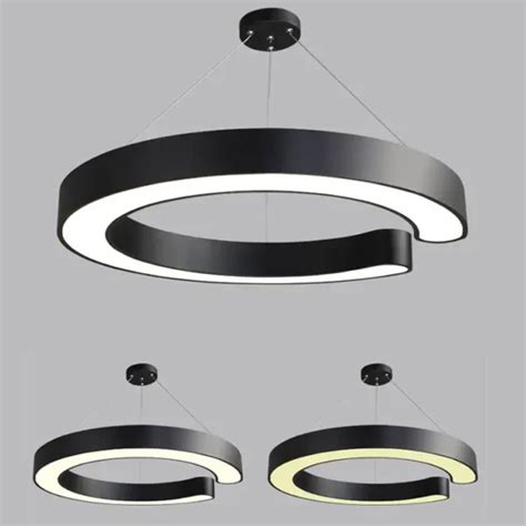 Mm Round Hanging Designer Profile Light W For Cafeteria Dining