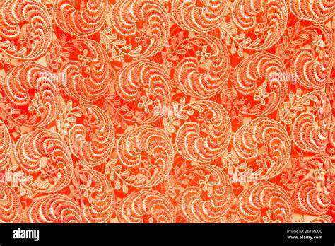 Popular Batik Sarong Pattern Background In Thailand Traditional Batik