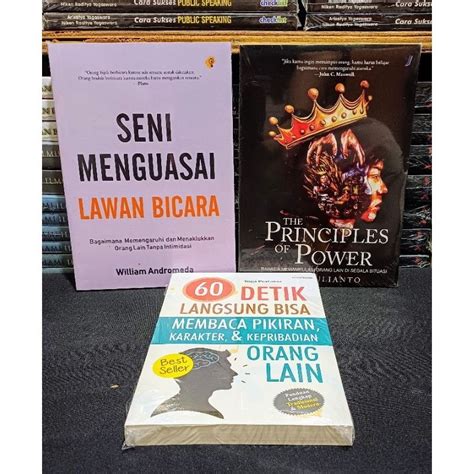 Jual Paket 3 Buku The Principle Of Power Seni Menguasai Lawan Bicara 60