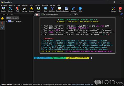 mobaxterm screenshots