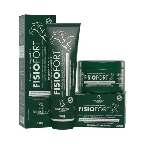 Pomada Massageadora Fisiofort Bio Instinto Shopee Brasil