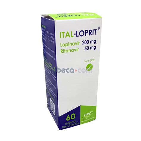 Ital Loprit Tabs Recub 200 50 Mg C 60 Suelta Fybeca