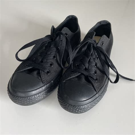 Converse black lace up sneakers - Gem