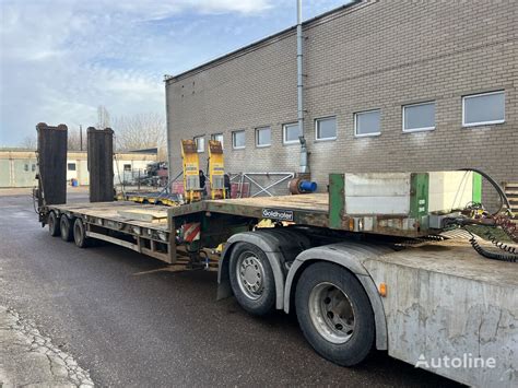 Goldhofer Stnl Low Bed Semi Trailer For Sale Lithuania Klaip Da Dp