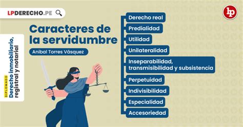 Derechos Reales Caracter Sticas De La Servidumbre Lp