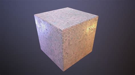 Decorative Small Square Wall Tiles - 3D Texture by leon017