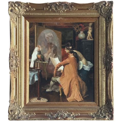 17th Century Dutch Oil Painting Attributed Adriaen Van Ostade Framed