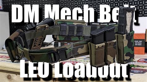 Defense Mechanisms Mech Belt Law Enforcement Loadout Youtube