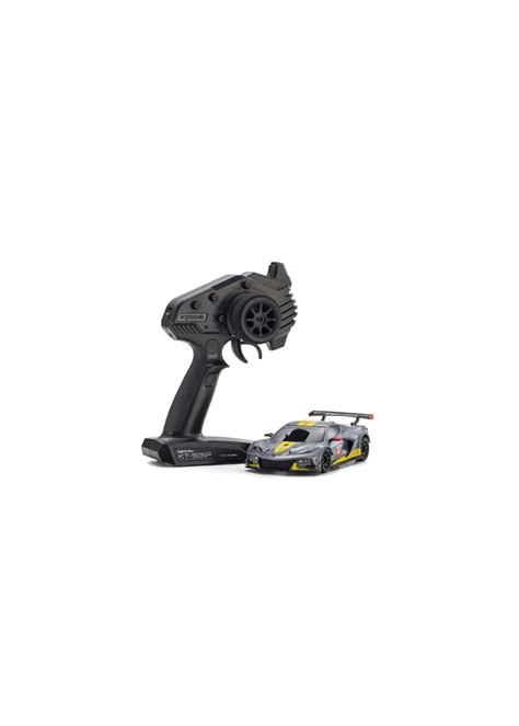 Kyosho 32342gm Mini Z Chevrolet Corvette C8r Gunmetal Readyset