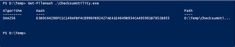 Get FileHash In PowerShell Get Hash Of File ShellGeek