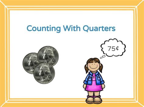 Counting With Quarters Free Activities online for kids in 1st grade by ...