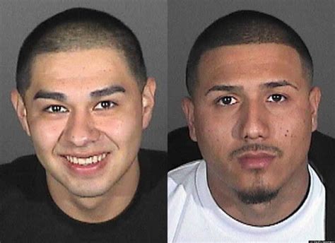 Efren Marquez And Jeffrey Aguilar Latino Gang Members Arrested For