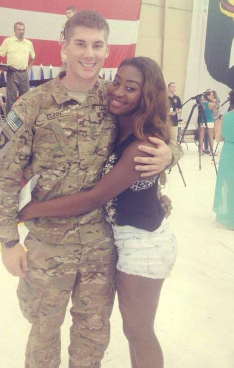 18 Best Army Couples Images On Pinterest Bwwm Military Couples And Mixed Couples