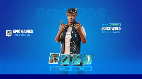 How To Get New Juice Wrld Skin In Fortnite Youtube