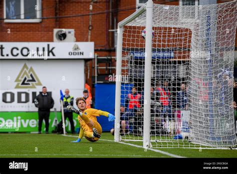 Ben Killip Of Hartlepool United Goes The Wrong Way As Callum Camps