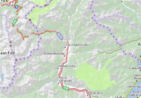 Carte MICHELIN Masera - plan Masera - ViaMichelin