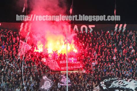 Rectangle Vert Football Groundhopping Groundtrotting PAOK FC Vs AC