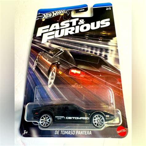 Mattel Other Hot Wheels Fast Furious De Tomaso Pantera 25 Poshmark
