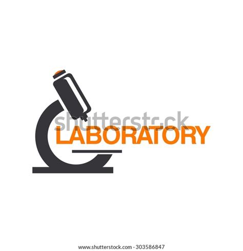 Laboratory Logo Template Stock Vector Royalty Free 303586847