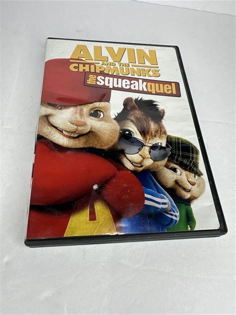 Alvin And The Chipmunks The Squeakquel Dvd 2009 24543660101 Ebay