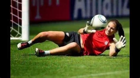 Hope Solo - Save Compilation [Worlds Best Goalkeeper] - YouTube