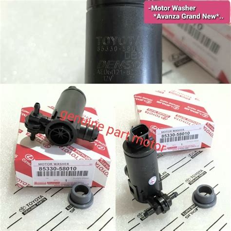 Jual Motor Pump Washer Pompa Air Wiper Only Avanza Grand Xenia Great