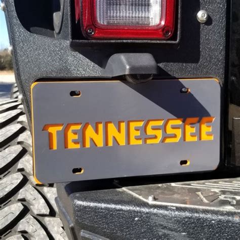 Tenn Tennessee D Lit Script Sign Gameday Ironworks