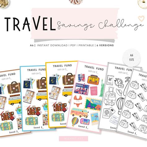 Travel Fund Savings Challenge – mrsneat