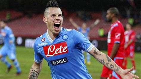 İtalya Ligi Hamsik iki yıl daha Napoli de Eurosport