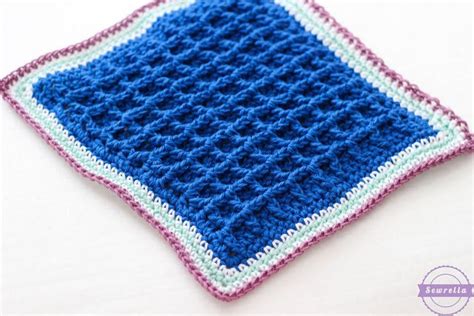 Betty's Bumpy Scrubby Dishcloth | Summer Kitchen Series • Sewrella