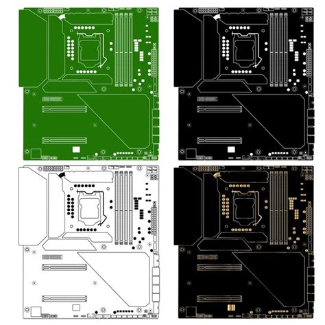 Digital Cpu Colour Full Over 33 Royalty Free Licensable Stock Vectors