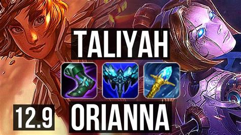 Taliyah Vs Ori Mid Rank Taliyah Solo Kills Legendary