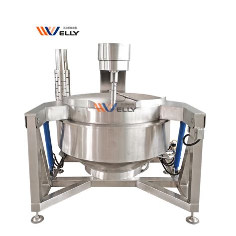 100L 500L Double Jacketed Kettle Electric Jacketed Kettle China