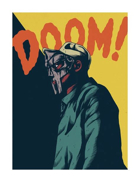 MF DOOM | Hip hop art, Mf doom, Hip hop artwork