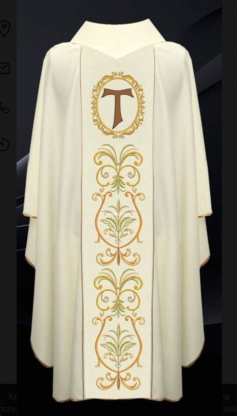 Gold Franciscan S Francis Chasuble Vestments Etsy In 2024