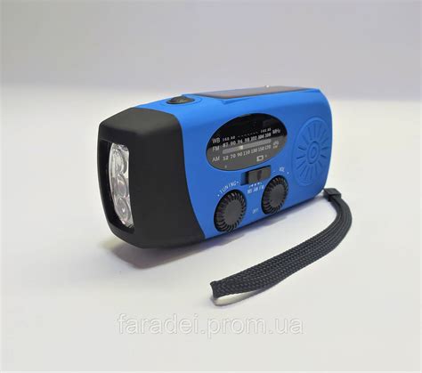 Радиоприемник с Функцией Повербанк 2000 МАч USB Зарядкой, Аварийное ...