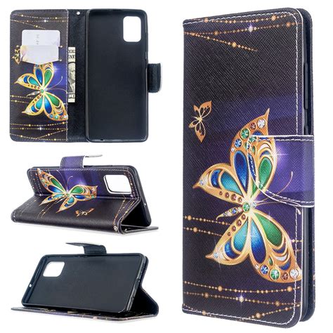 Dteck Case For Samsung Galaxy A71 4g 67 Inch Magnetic Patterned Folio Pu Leather Wallet Case