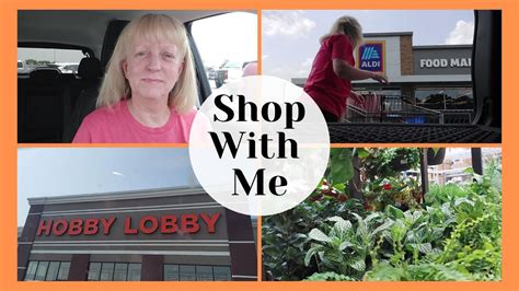 ALDI RUN HOBBY LOBBY FUN Shop With Me Bargains And Unexpected