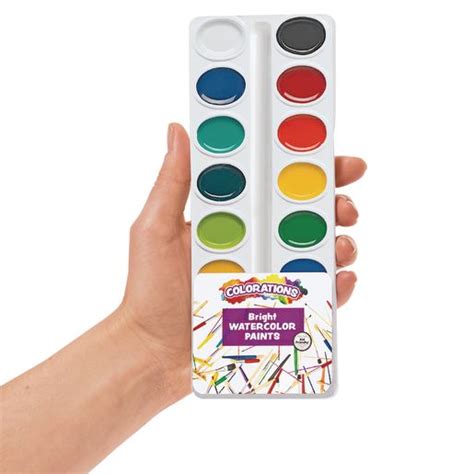 Colorations® Best Value Washable Watercolor Paints Refill 16 Colors