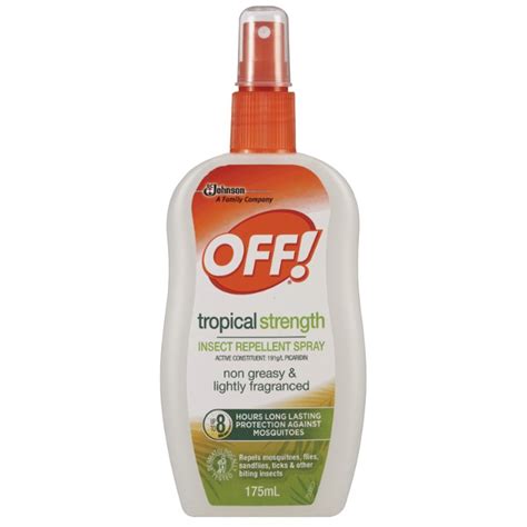 Reserved Off Tropical Strength Insect Repellent Spray Health