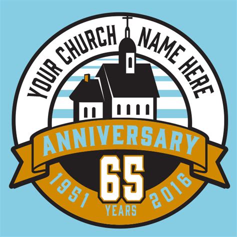 Church Anniversary T-Shirts - Ministry Gear