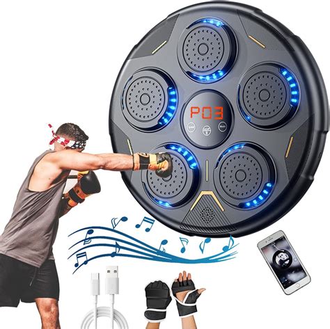 Upgrade Music Boxing Machine Smart Music Boxing Machine With Gloves