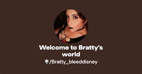 Welcome To Brattys World Find Welcome To Brattys World Onlyfans